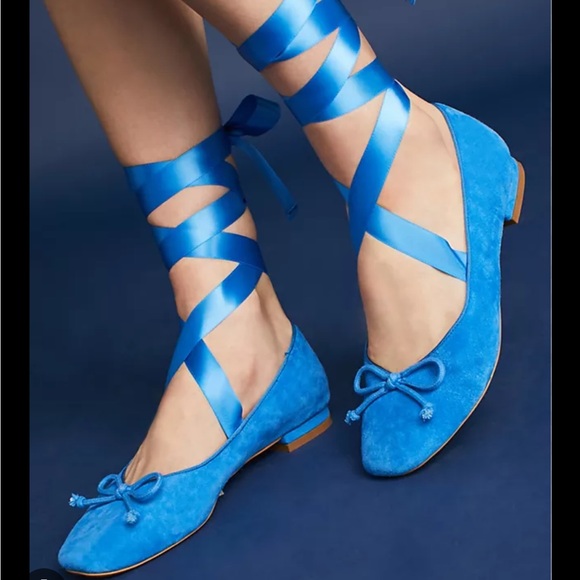Miss L Fire Shoes Anthropologie Miss L Fire Margot Tie Up Ballet